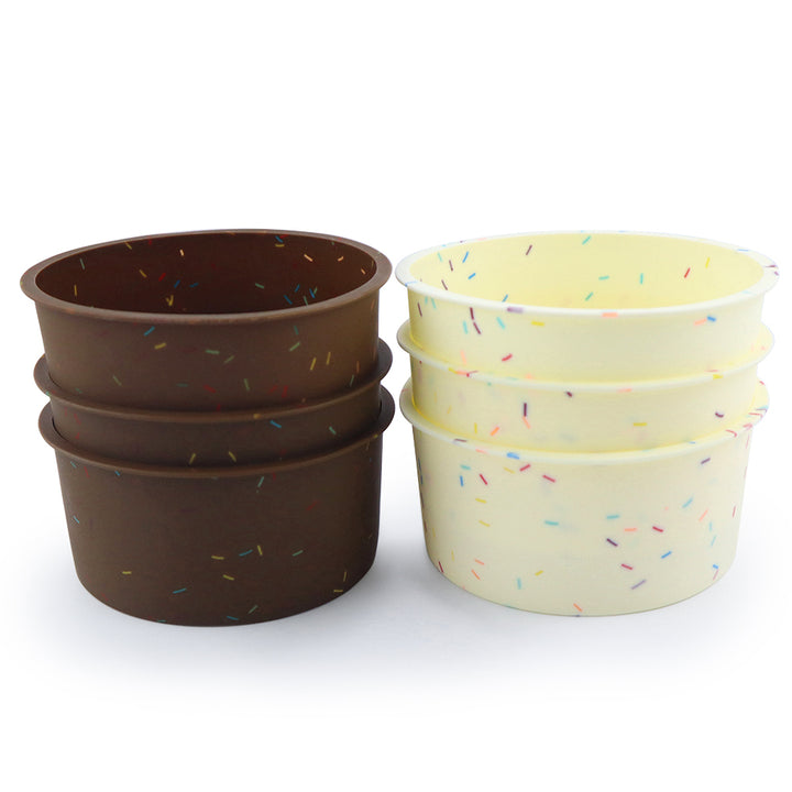 Silicone Round Cake Pan – Confetti Speckle, 6 inch